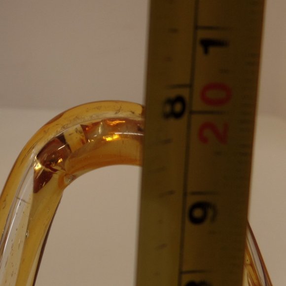 GLASS PURSE-HAND BLOWN VERY ATTRACTIVE-PERFECT CON - Picture 11 of 12